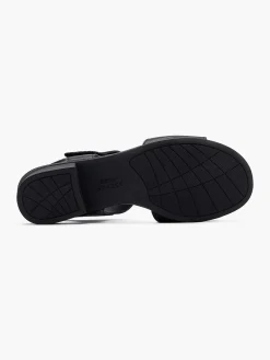 Zwarte Comfort Sandaal