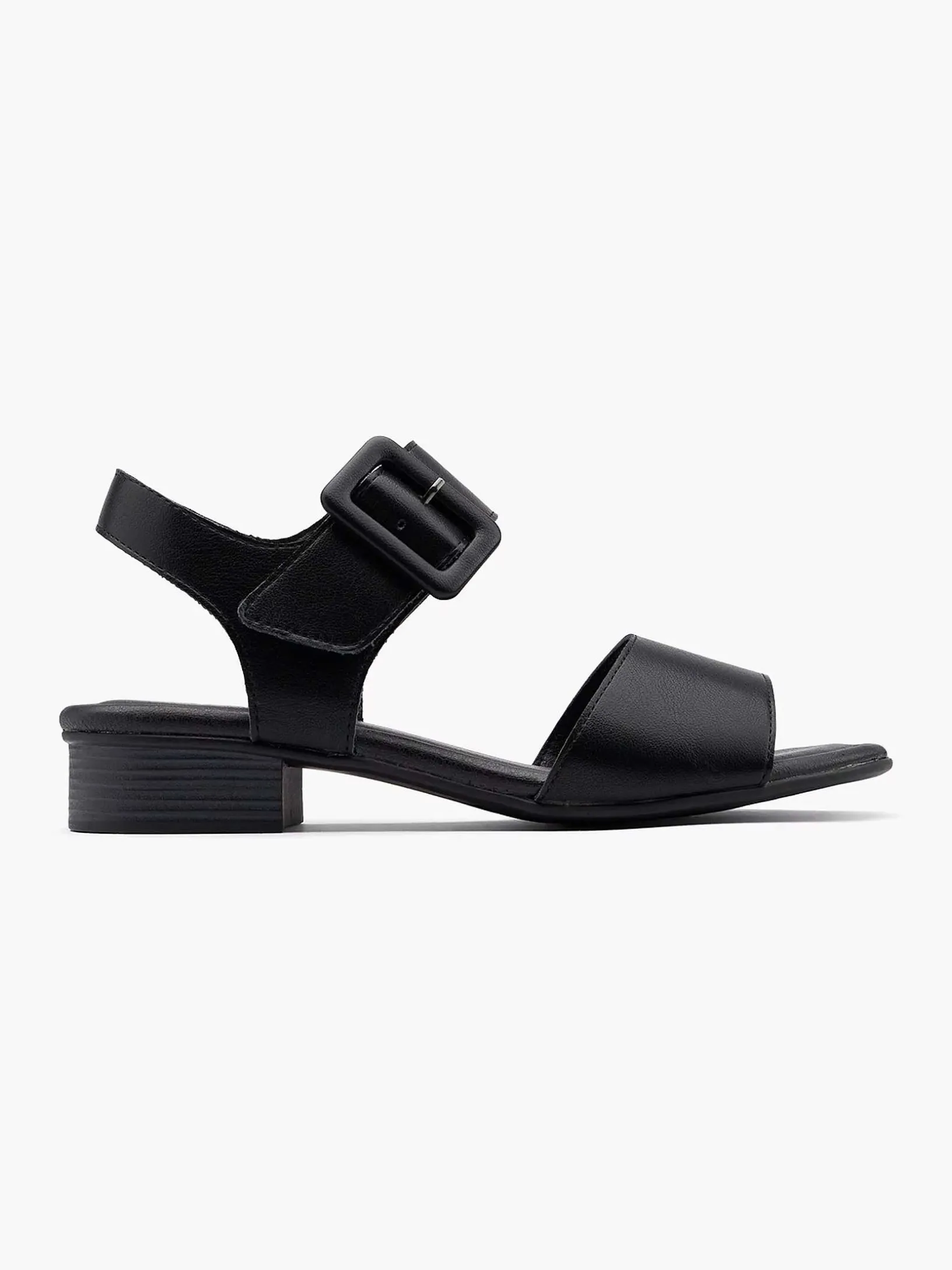 Zwarte Comfort Sandaal
