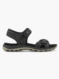 Zwarte Comfort Sandaal