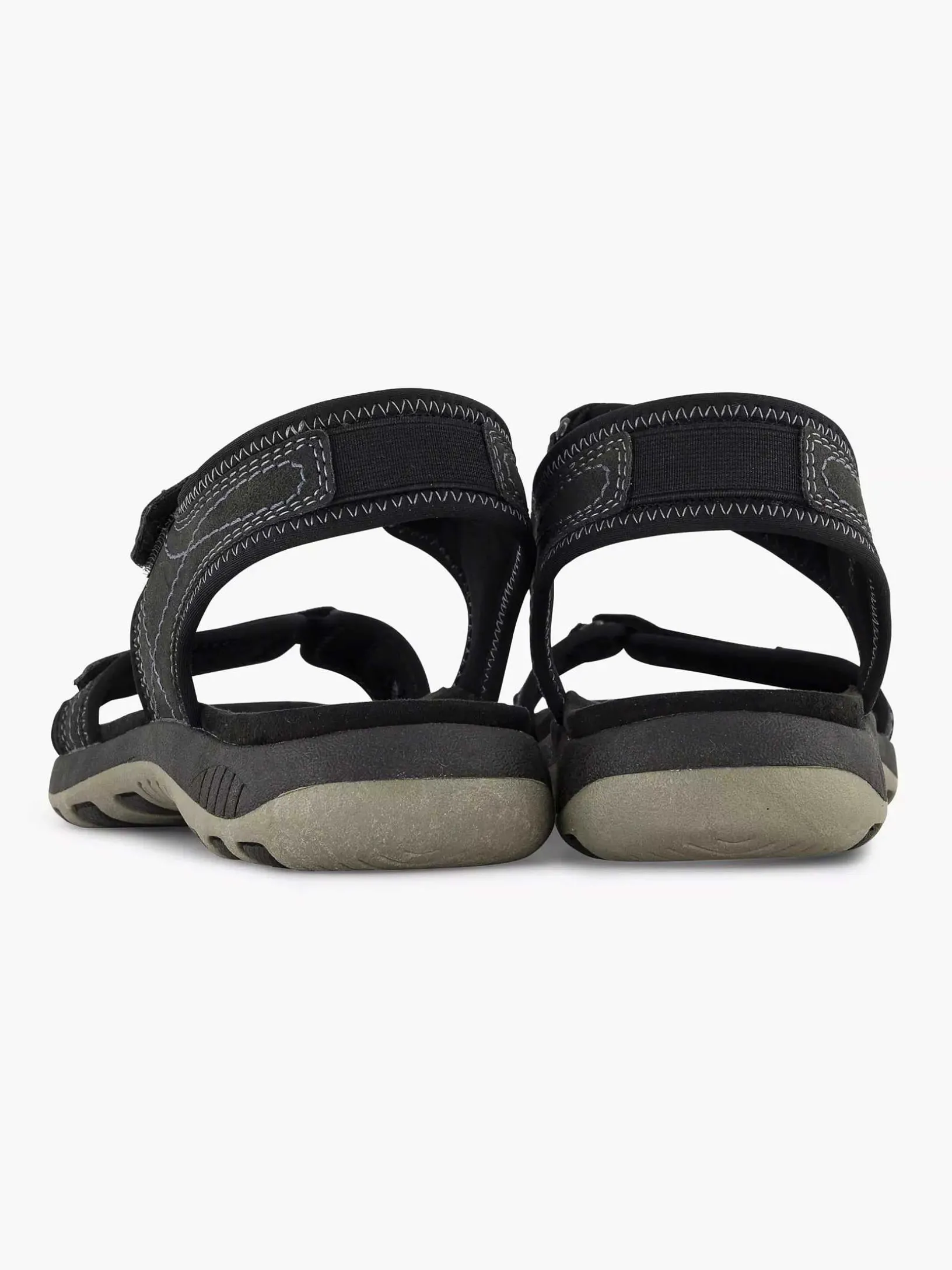 Zwarte Comfort Sandaal