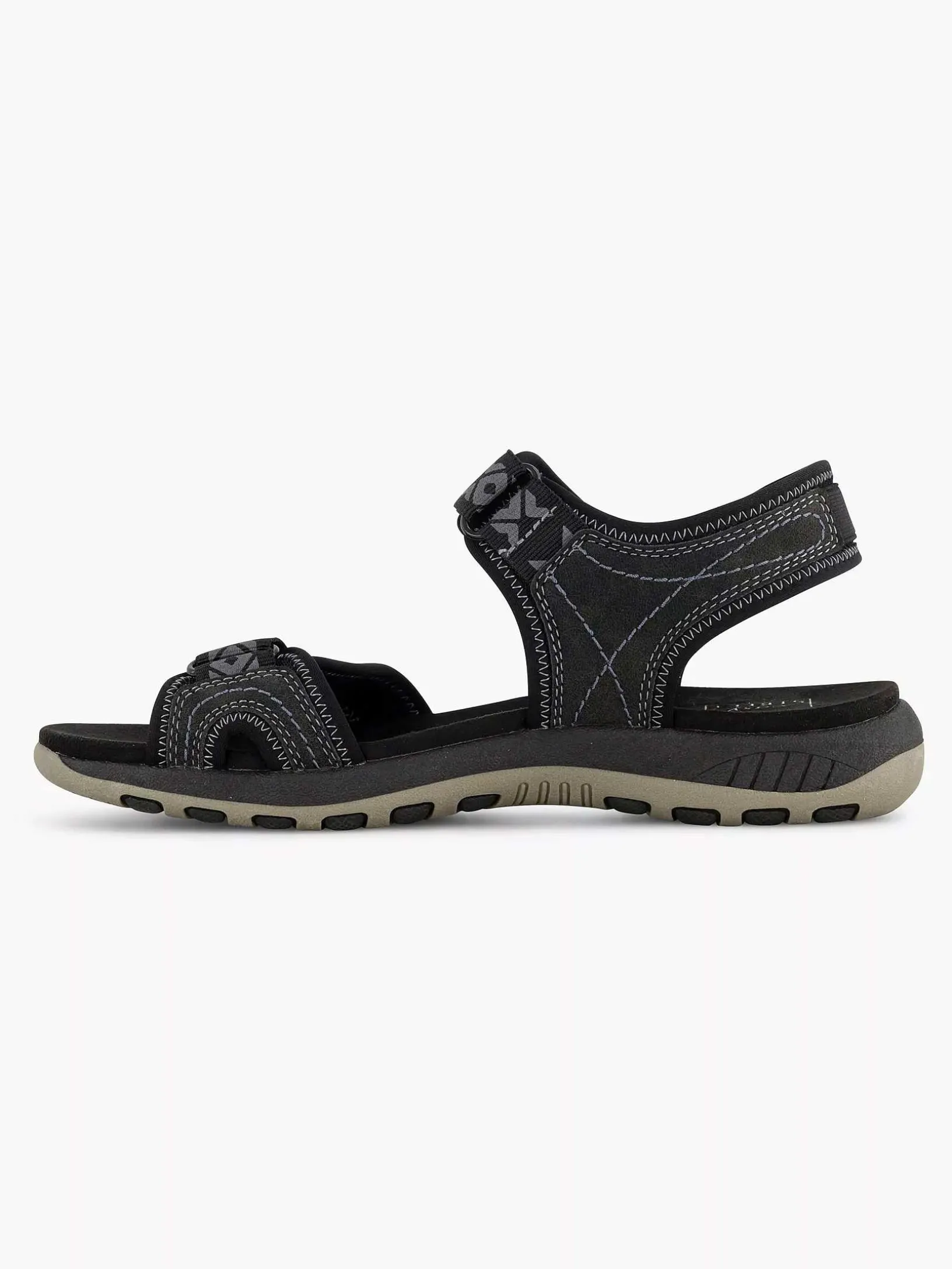 Zwarte Comfort Sandaal