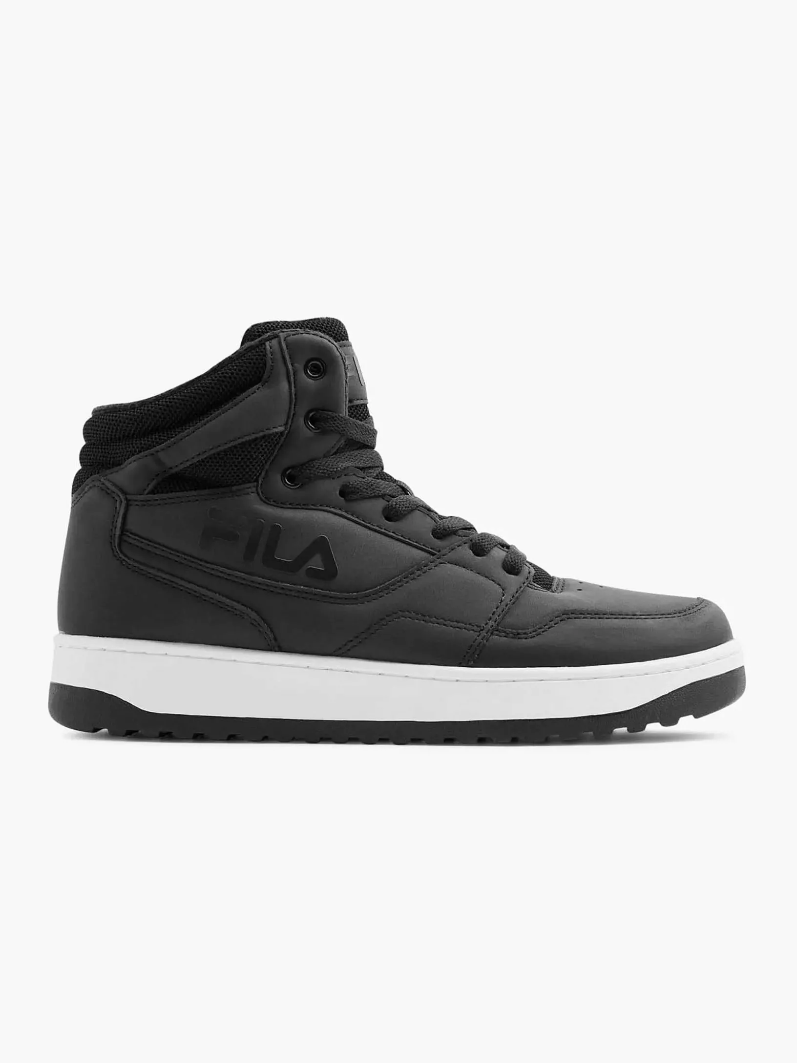 Zwarte Hoge Sneaker