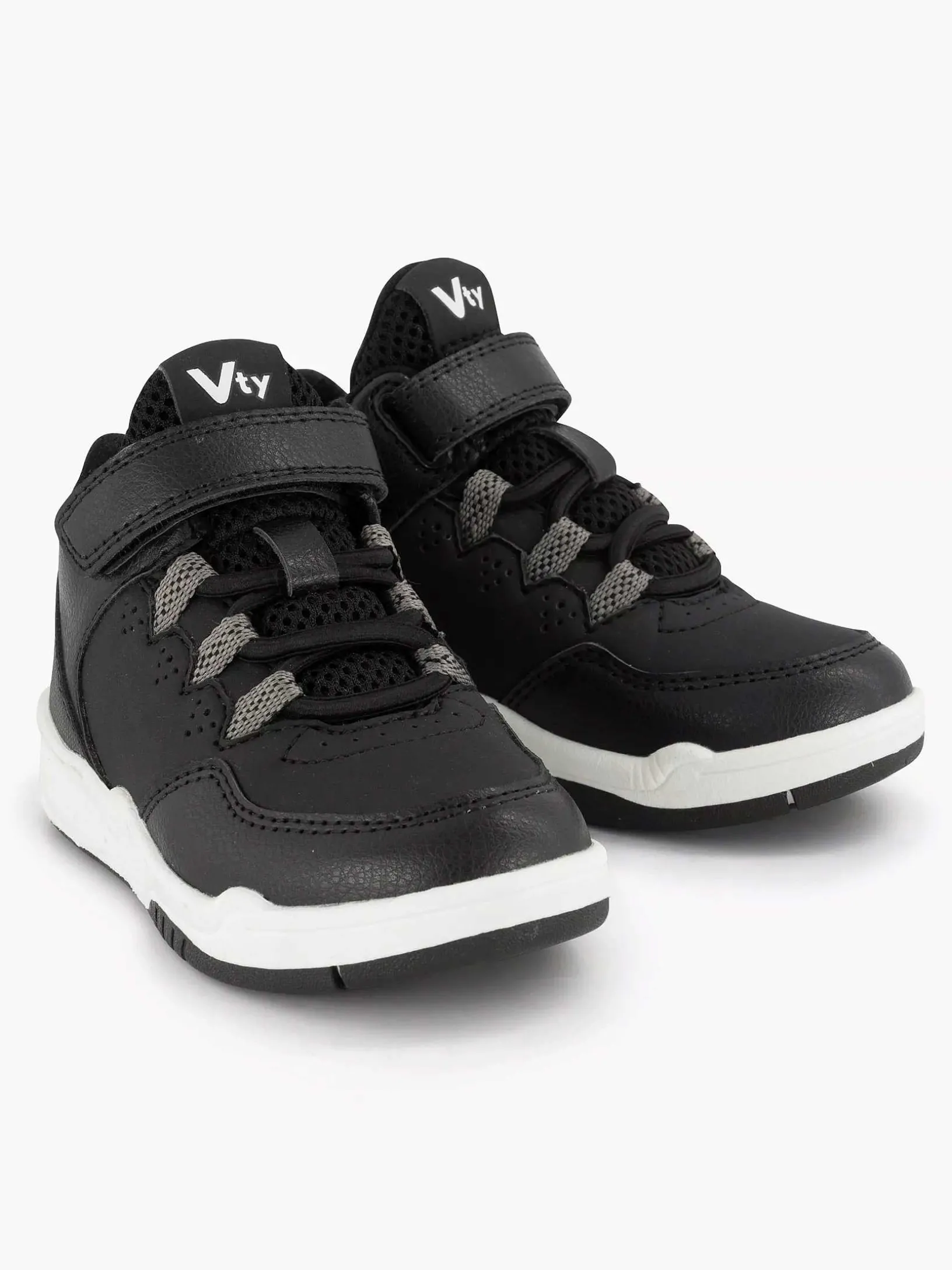 Zwarte Hoge Sneaker