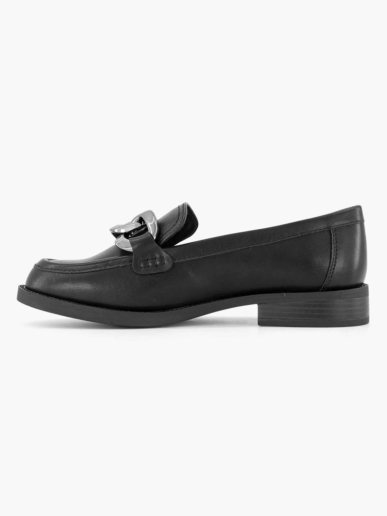 Zwarte Loafer Sierketting