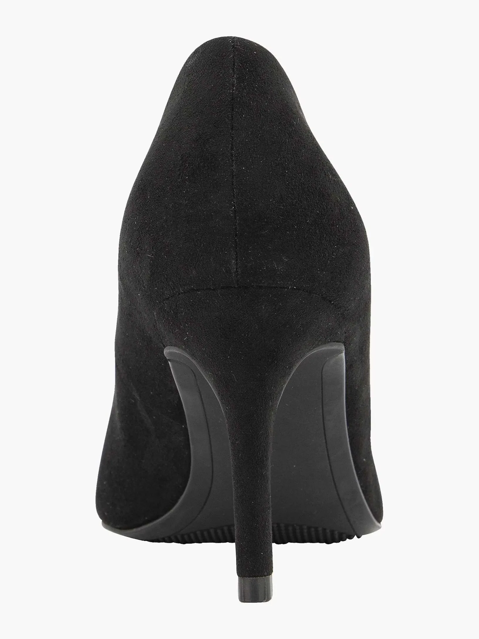 Zwarte Pump Spitse Neus