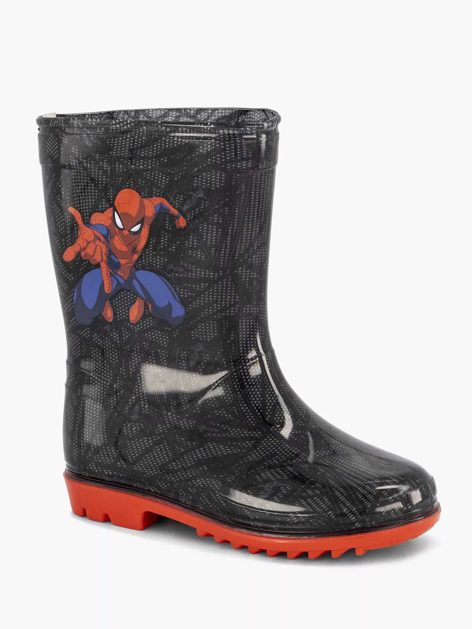 Zwarte Regenlaars Spiderman