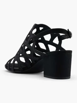 Zwarte Sandalette