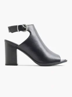 Zwarte Sandalette