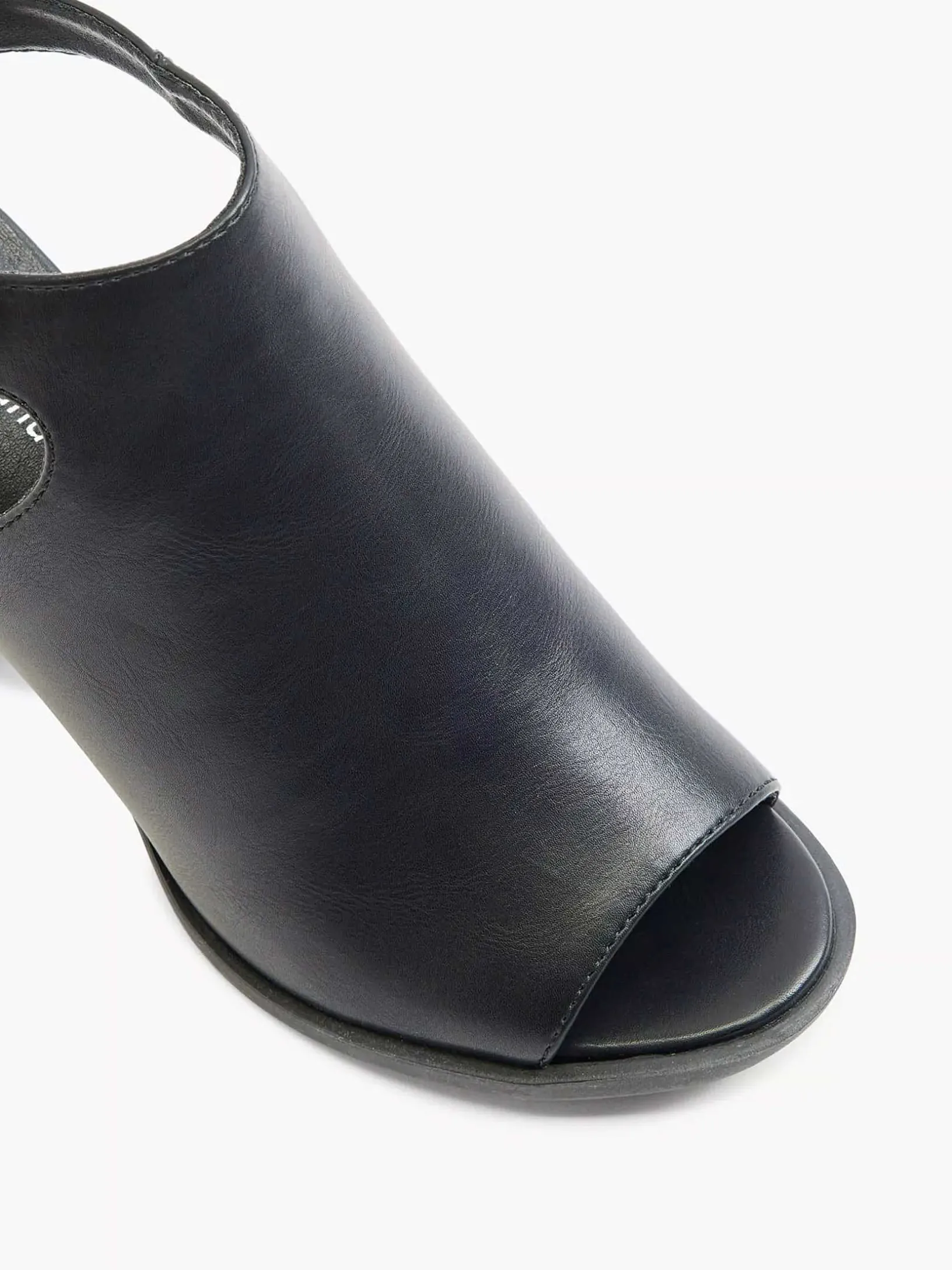 Zwarte Sandalette