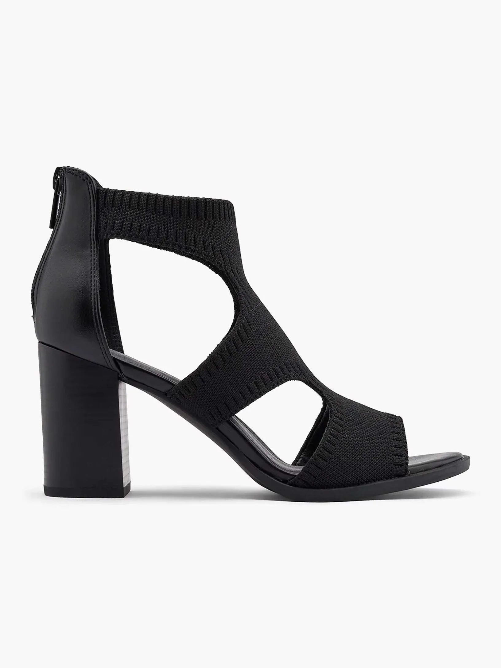 Zwarte Sandalette