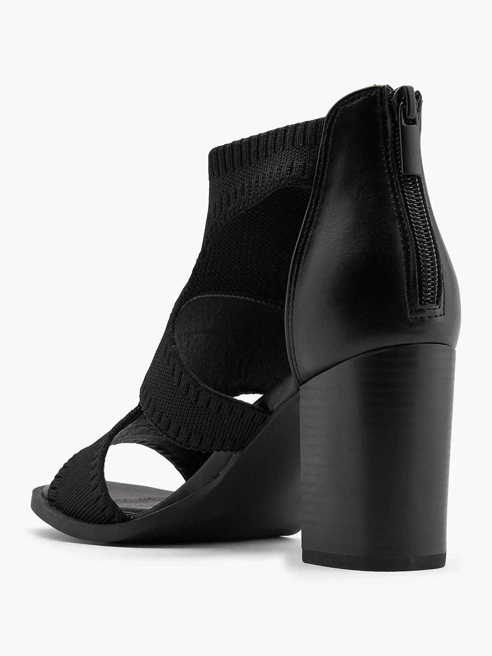 Zwarte Sandalette