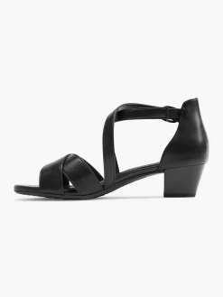 Zwarte Sandalette