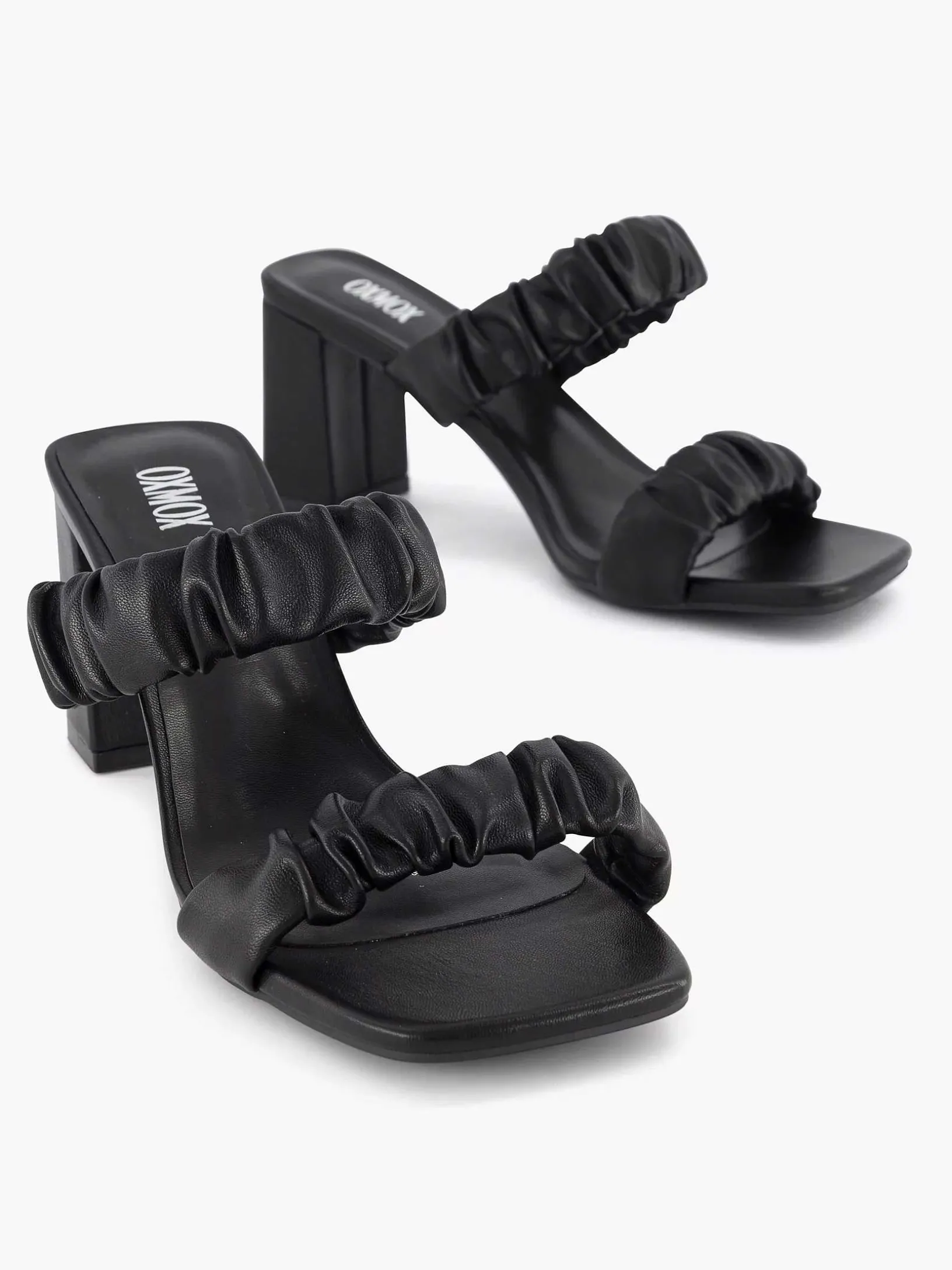 Zwarte Slipper Hak