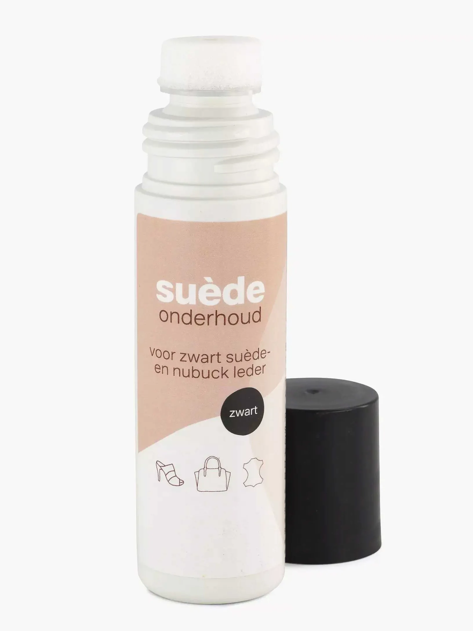 Zwarte Suede Onderhoud Lotion Depper